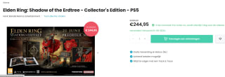 Elden Ring Shadow of the Erdtree Collector's Edition voor €244,95 bij GameResource