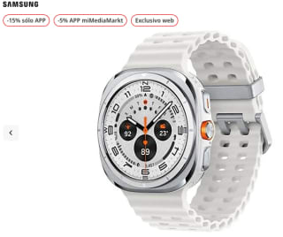 Smartwatch Samsung Galaxy Watch Ultra LTE 47mm 4G 1.47" Exynos W1000 32GB 2GB RAM 590mAh Android White por solo 360€