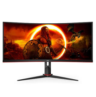Monitor AOC CU34G2XP/BK 34" LED VA UltraWide QHD 180Hz Curvo por solo 277,15€