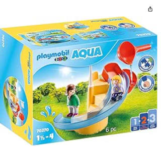Playmobil 1,2,3 Tobogán Acuático por 7.65€