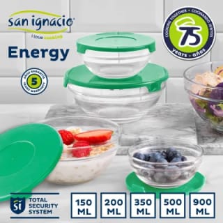 10 Fiambreras de cristal con tapa solo 6,40€ y envío Gratis