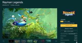 Videojuego Rayman Legends desde Epic Games por 4,99€