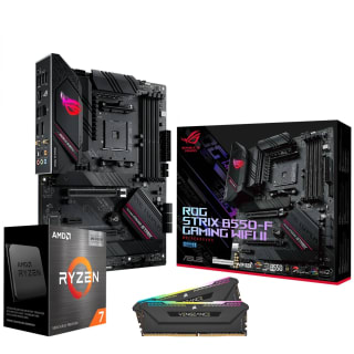 ASUS Upgrade Kit ROG STRIX B550-F GAMING WI-FI II + Ryzen 7 5700X3D + 32 GB voor €459