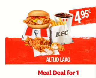Meal Deal for 1 voor €4,95