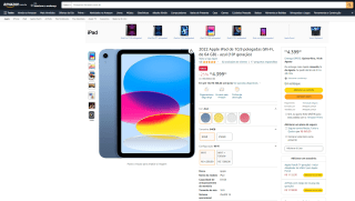 Tablet da Apple, modelo iPad de 10,9 polegadas - R$ 4.399