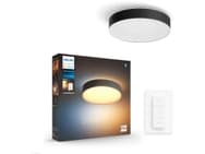 Philips Hue Enrave S plafondlamp White Ambiance Zwart voor €65,97 bij de Mediamarkt
