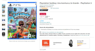 Videojuego Sackboy: Una Aventura a lo Grande PS5 por 22,37€