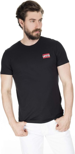2-pack Levi's Heren Crewneck Graphic shirts voor €20 bij Amazon