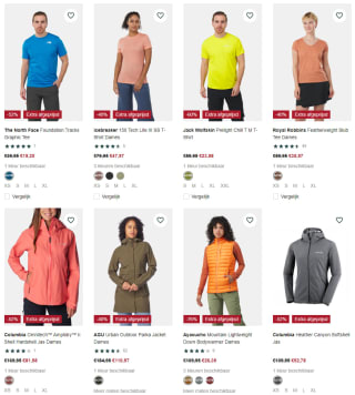 Tot 20% extra korting op de Sale bij Bever