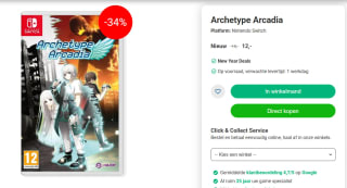 Archetype Arcadia voor €12 bij Nedgame
