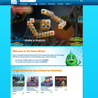Código 70% Descuento primer Juego de mesa en Big Fish Games