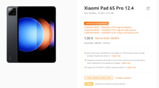 100€ descuento si reservas ahora por 1€ la nueva Xiaomi Pad 6S Pro 12.4