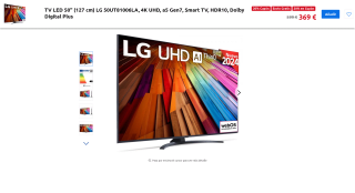 LG 50UT81006LA TV LED por 369€