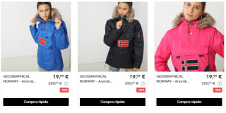 Ropa Geographical Norway desde 9,99€ preciazos