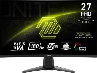 MSI MAG 27C6F - 27" FHD - 180Hz - 1ms voor €106 bij Bol