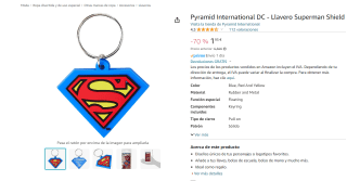 Llavero superman por 1,95€