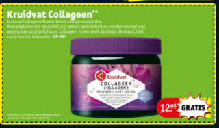 KRUIDVAT COLLAGEEN POEDER 100g gratis bij Kruidvat