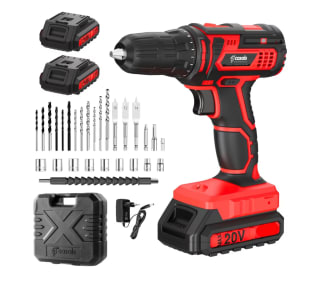 Taladro CASALS Percutor con 2x Baterías 20V CID2051BCA y Maletin de Accesorios por 61,99€ (Nuevos usuarios por 37,19€)