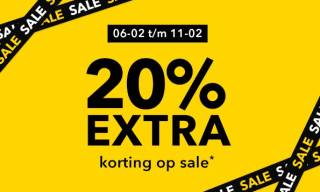 Tot 70% + 20% extra korting in de sale van Scapino