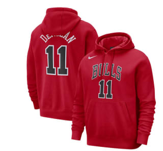 Sudadera con capucha Nike de los Chicago Bulls con nombre y número Demar DeRozan Hombre por solo 42€