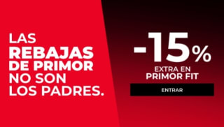 15% de Descuento Extra en Primor Fit.