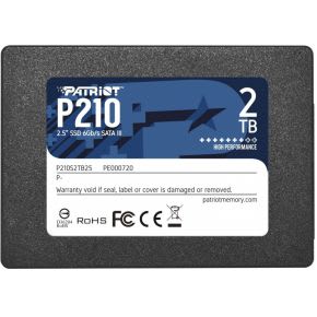 Patriot P210 2TB - SSD 2.5" voor €94,90 bij Megekko