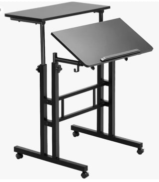 Soporte de altura ajustable con resorte de Gasv marca Vevor por 47,49€ (cuenta nueva 35,49€)