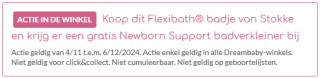 Gratis badverkleiner bij aankoop van een Stokke Flexibath badje bij Dreambaby