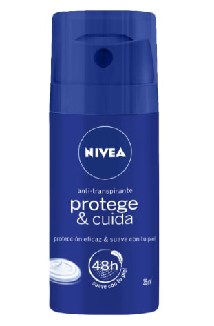 Desodorante Nivea Spray Protege & Cuida 35ml por solo 1€
