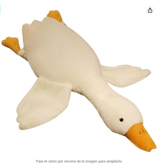 Almohada de Peluche ganso de 50 cm por 5,59€