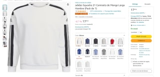 Sudadera Squadra 21 Adidas por 17.99€