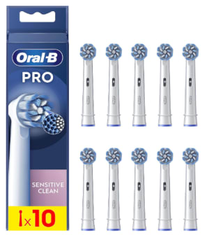 Pack x10 Cabezales Oral-B Pro Sensitive Clean por 29.99€