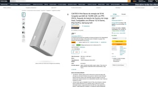Banco CUKTECH Mini de energía 30W a tan solo 11,99€