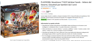 Playmobil Sal'ahari Sands - zandstormbrekers voor €38,80 bij Amazon