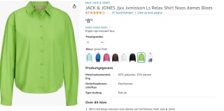 Jack & Jones JJXX Mission Overhemdblouse voor €8,90 bij Amazon