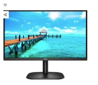 Monitor AOC 24B2XDAM 23.8" LED FullHD 75Hz por 79,99€.