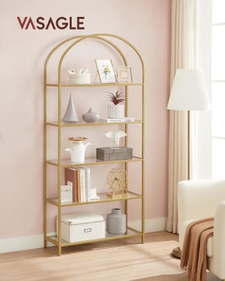 Vasagle opbergrek/boekenkast met 5 niveaus voor €65,09 bij Amazon