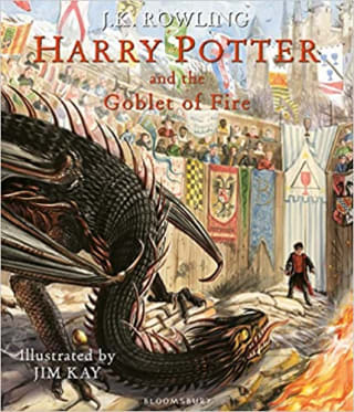 Harry Potter and the Goblet of Fire: Illustrated Edition voor €17,99 bij Amazon
