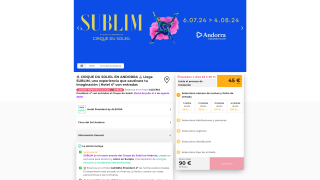 Vive la magia del Cirque du Soleil en Andorra por 45€