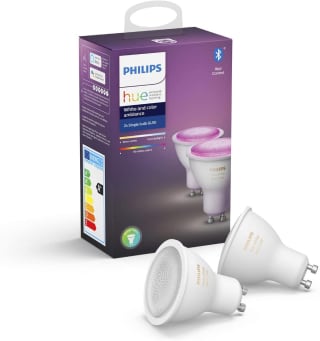 Philips Hue Slimme verlichting GU10 Duopack - White and Color Ambiance voor €59,25 bij Amazon