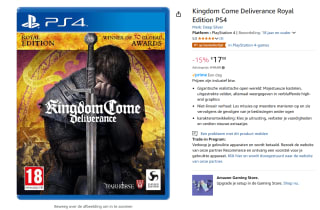 Kingdom Come Deliverance Royal Edition voor €17,08 bij Amazon
