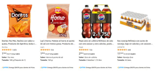 5€ descuento en pedidos superiores a 15€ en Pepsi, Cheetos, Lays y más cosas