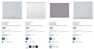 20% IKEA Family korting op alle jaloezieën en rol-, plissé-, en vouwgordijnen