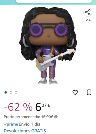 Funko Pop! Rocks: H.E.R por 6,07€.