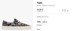 Zapatillas Puma y Vans desde solo 15,50€