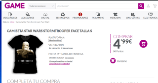 Hasta -90% descuento en Merchandasing de Game