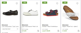 Birkenstock sale tot 46% korting bij Limango