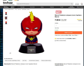 Recopilación lamparas marca Paladone desde 5,99€