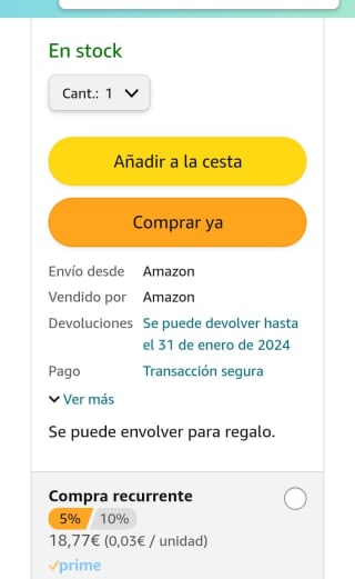 Colhogar Pure Moist 8x80 - Papel Higiénico Húmedo Desechable por 14,82€.