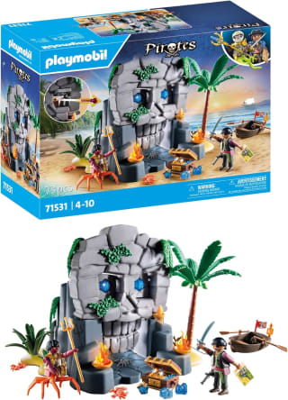 PLAYMOBIL Pirates Doodshoofdeiland - 71531 voor €22,59 bij Bol